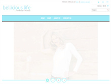 Tablet Screenshot of belliciouslife.com